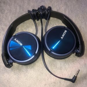 Sony Blue/Black Headphones ZX310